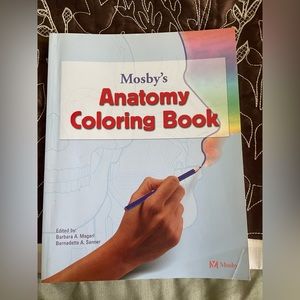 BRAND NEW MOSBYS ANATOMY COLORING BOOK. NEVER USED!